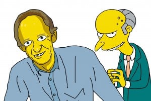 David & Mr Burns