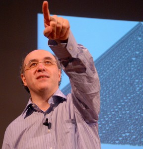 Stephen Wolfram looking suitably prophetic